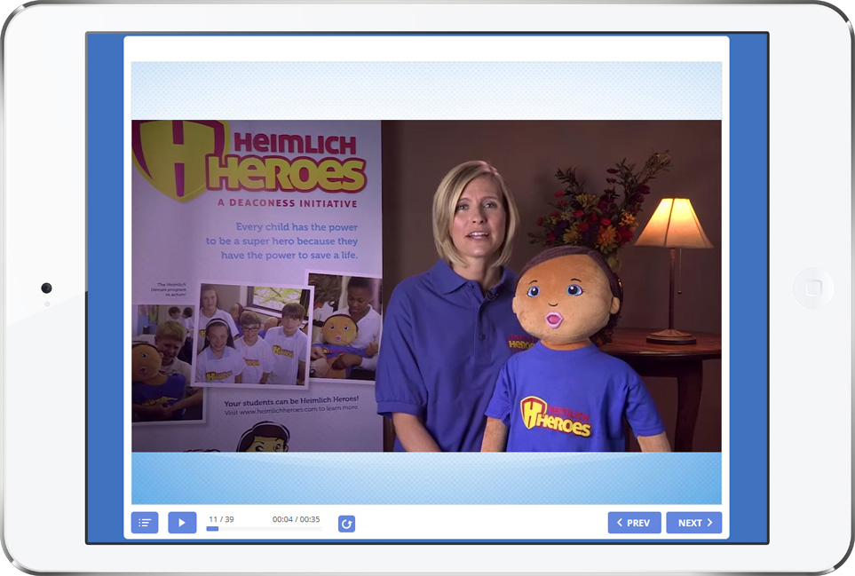 Heimlich Heroes UI Video Sample